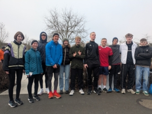 Sportkurs von Dr. Sebastian Stille beim Gießener Parkrun
