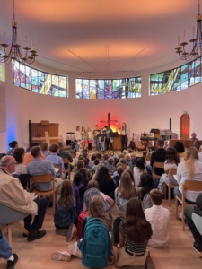 Gottesdienst anlässlich der Einschulung der 5. Klassen an der Liebigschule
