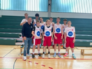U16 Basketball Team beim Regionalentscheid