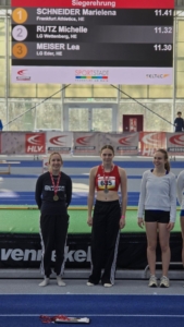 Lio-Leichtathletinnen bei den Hessischen Meisterschaften 