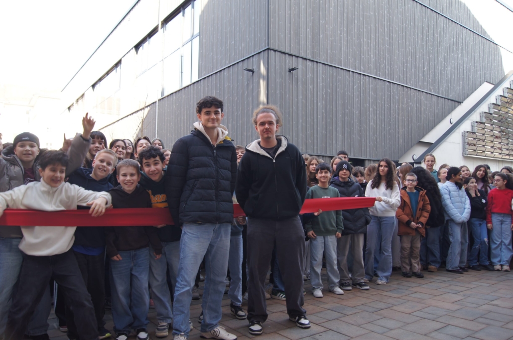 Eröffnung der neuen Sporthalle