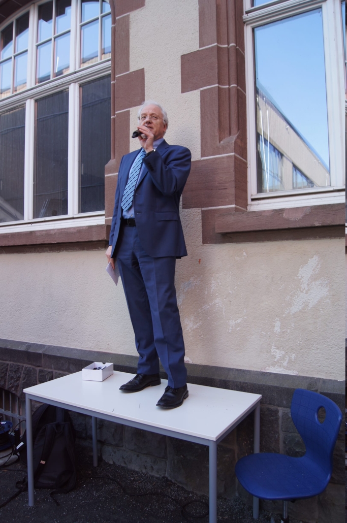 Eröffnung der neuen Sporthalle