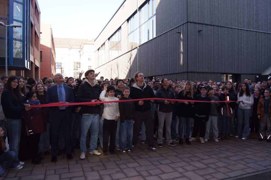 Eröffnung der neuen Sporthalle