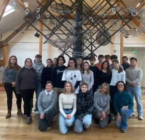 Die MeLeNa-Gruppe im Mathematikum 