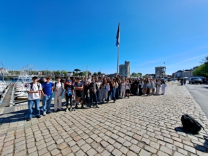 Schülergruppe beim Austausch in La Rochelle 