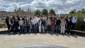Reisegruppe Jahrgang 9 auf der Studienfahrt nach Südengland 