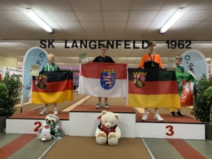 Eric Kogej bei den Meisterschaften im Sportkegeln 