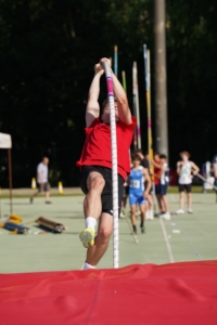 Mika Findeisen beim Wettkampf in Brixen