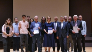 Jury und Preisträger bei der Preisverleihung des Kriminalpräventionspreises 2026